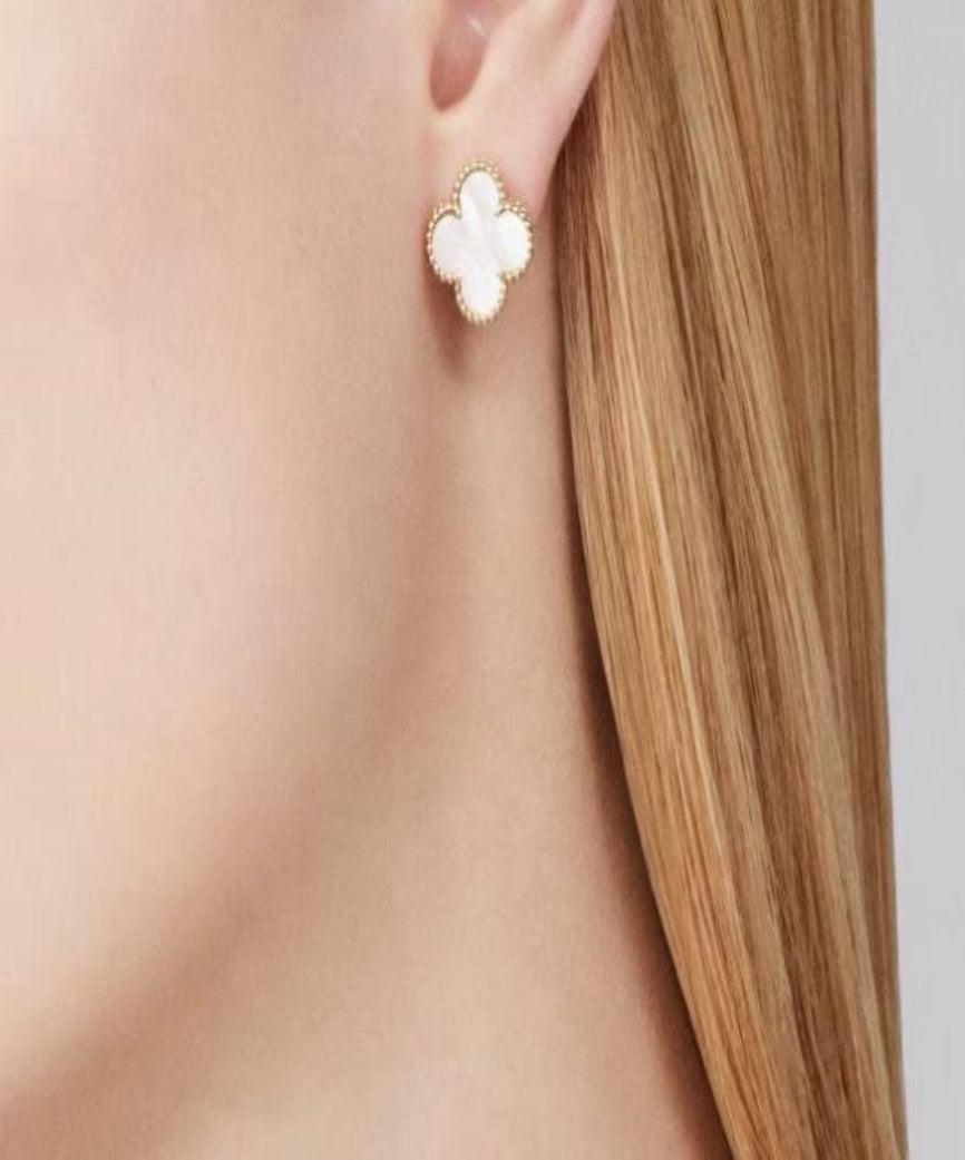 FLOWERS BOUCLES D'OREILLES