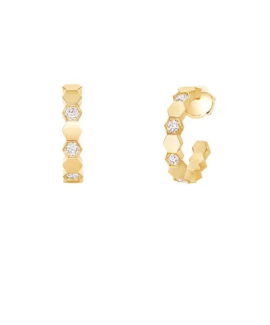 EXAGONE BOUCLES D'OREILLES