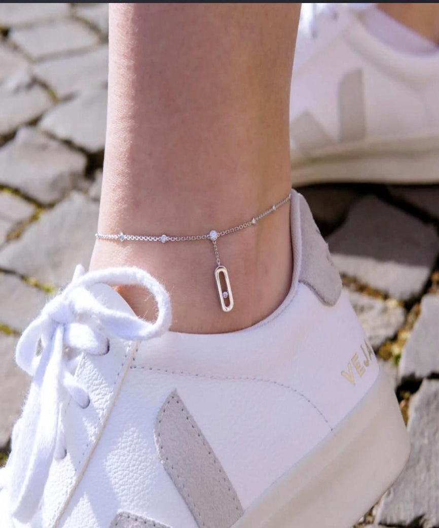 BRACELET CHEVILLE MOVY + 2 COLORIS