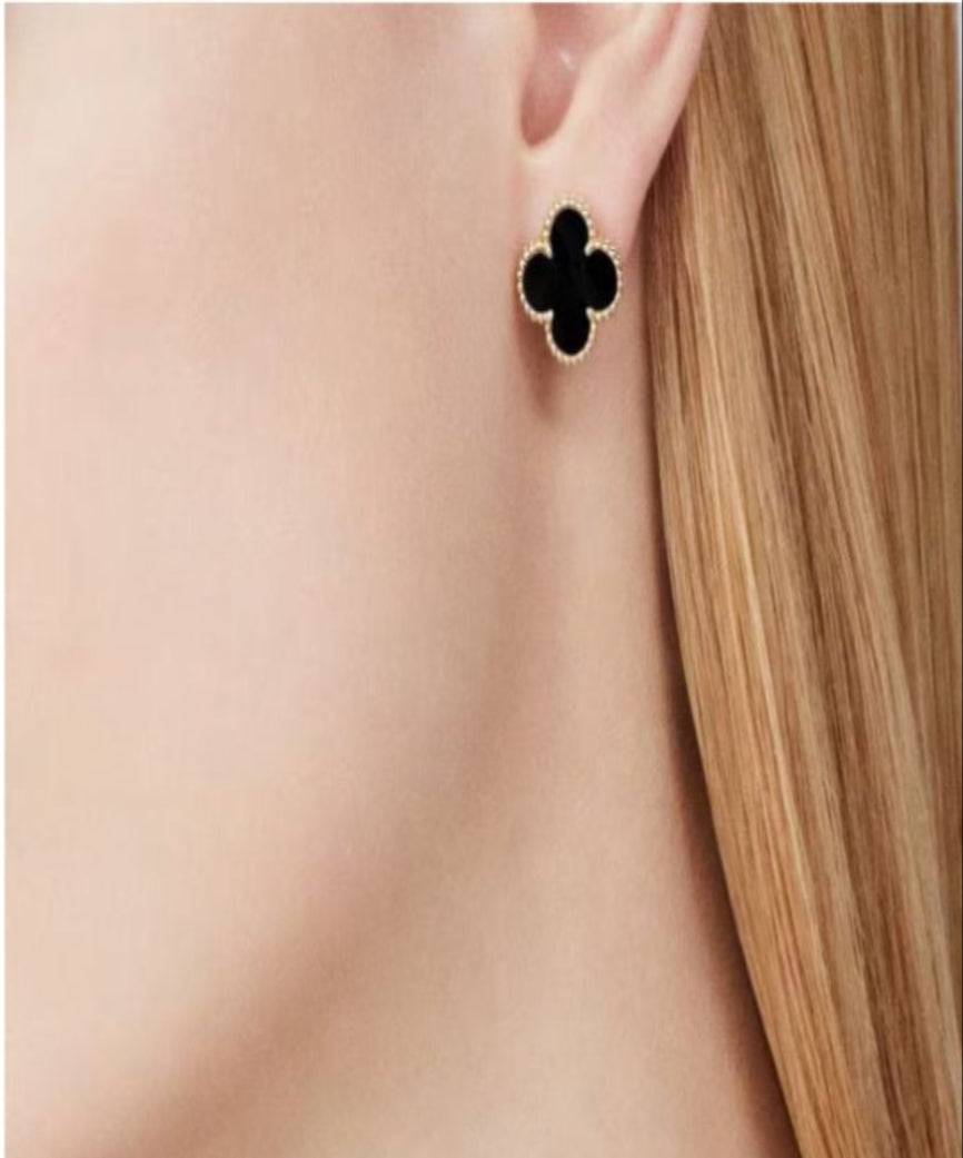 FLOWERS BOUCLES D'OREILLES