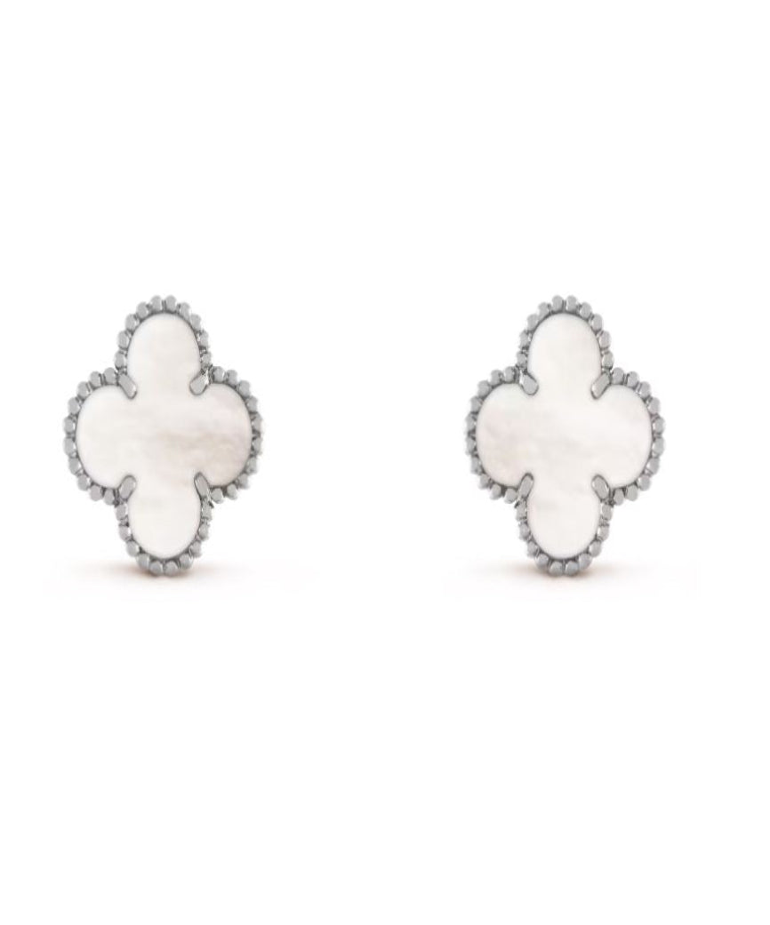 FLOWERS BOUCLES D'OREILLES